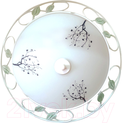 Потолочный светильник Элетех Ричи 400 НПБ 01-3х60-162 / 1005205873 (матовый белый) - фото