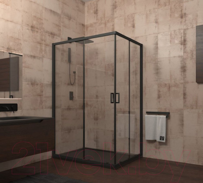 Душевой уголок Veconi 120x90 / RV14-12090-01-C5