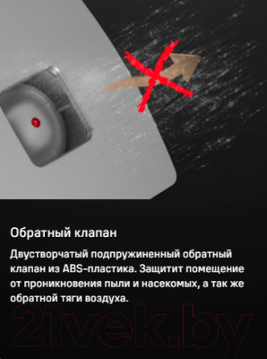 Вентилятор накладной Maunfeld MFX10W