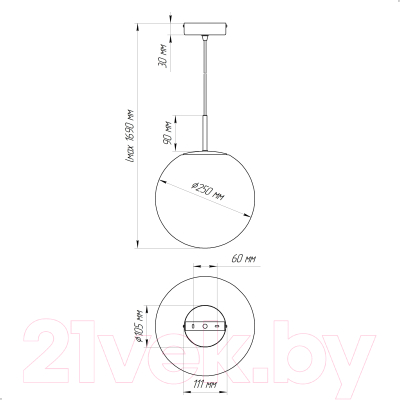 Потолочный светильник Элетех ML404679 Sfero / 1005404679