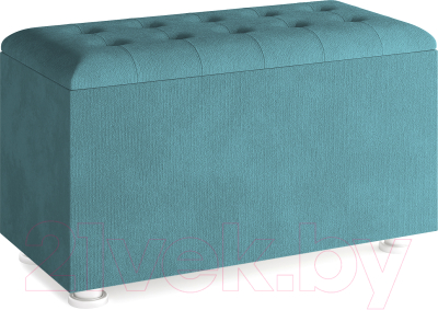 Банкетка Сонум 80-41 (лофти лазурный) - фото