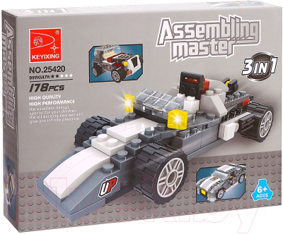 Конструктор Keyixing Гонка / 1283687 - фото