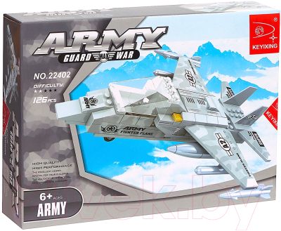 Конструктор Keyixing Истребитель / 460604 - фото