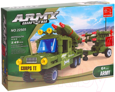 Конструктор Keyixing Ракетная установка / 576074 - фото