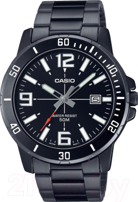 Часы наручные мужские Casio MTP-VD01B-1B - фото