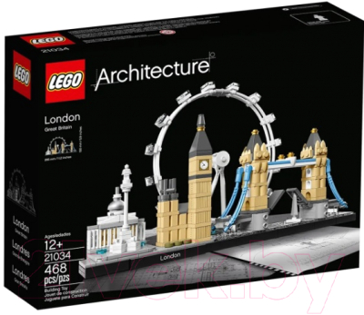 Конструктор Lego Architecture Лондон / 21034 - фото