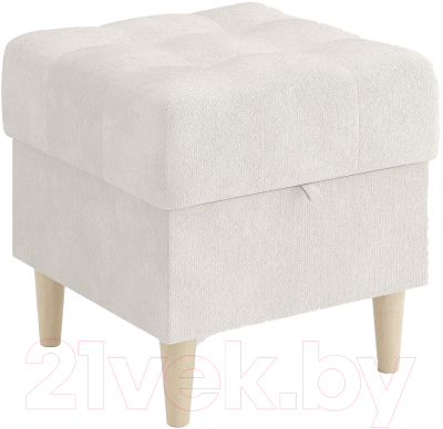 Пуф Сонум Norton 45-45 (лофти лен/бук) - фото