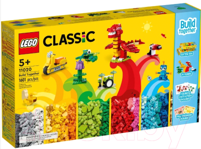 Конструктор Lego Classic Строим вместе / 11020 - фото