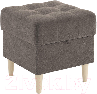 Пуф Сонум Norton 45-45 (фултон кофе/бук) - фото