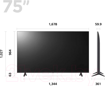 Телевизор LG 75