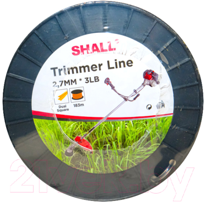 Леска для триммера Shall 2.7мм/183м + сердцевина