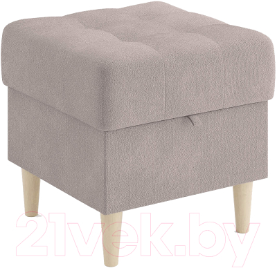 Пуф Сонум Norton 45-45 (эвита латте/бук) - фото