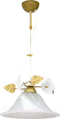 Потолочный светильник Элетех Салют 213 НСБ 01-60-110 ИУ / 1005404842 (бежевый/золото) - фото