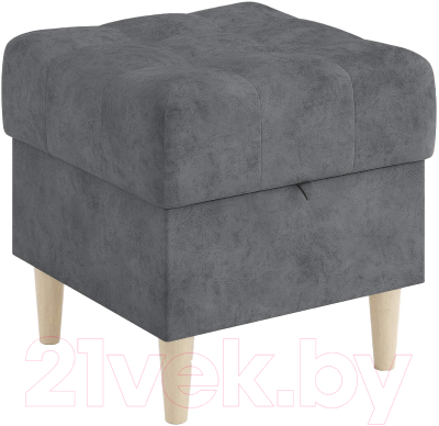 Пуф Сонум Norton 45-45 (энигма графит/бук) - фото
