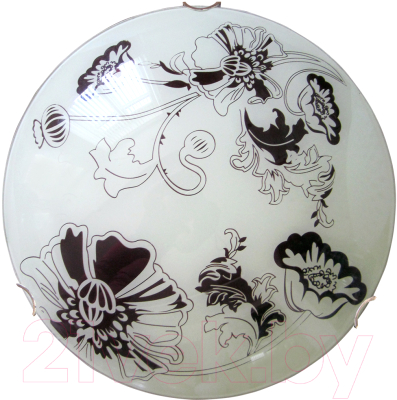 Потолочный светильник Элетех Опиум 400 НПБ 01-3x60 М65 / 1005205811 (матовый белый) - фото