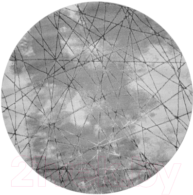 Коврик Bossan Rome 5720A-GRI-AGRI-OVAL - фото