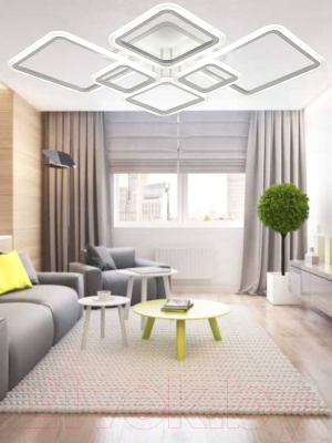 Потолочный светильник Mirastyle Диод CF-16070/4+2 WH ML