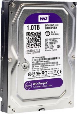 Жесткий диск Western Digital Purple 1TB (WD10PURX) - фото