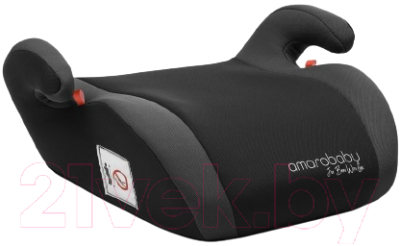 Бустер Amarobaby Enjoy / AB222007EChSe/09 (черный/серый) - фото