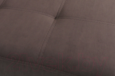 Тахта DiArt Студент правая (велюр Inside Grey/Ultra Stone)