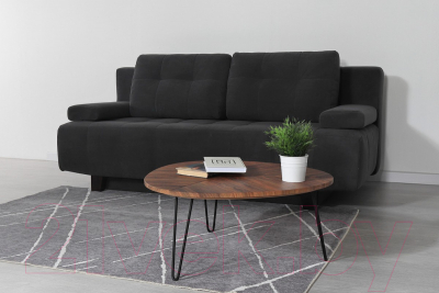 Диван DiArt Глория (велюр Магия 57/ножки темные)