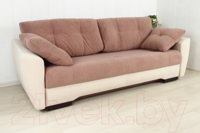 Диван DiArt Аспен (велюр Dream Java/Dream Bone)