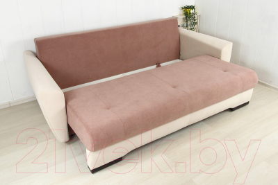 Диван DiArt Аспен (велюр Dream Java/Dream Bone)