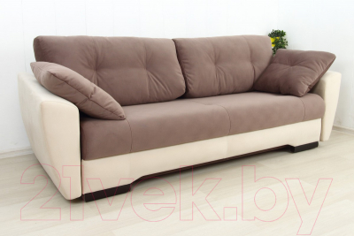 Диван DiArt Аспен (велюр Ultra Sahara/Ultra Ginger)