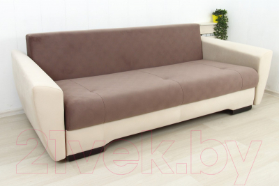 Диван DiArt Аспен (велюр Ultra Sahara/Ultra Ginger)