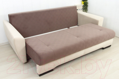 Диван DiArt Аспен (велюр Ultra Sahara/Ultra Ginger)