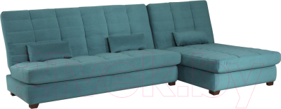 Диван угловой DiArt Соната 2 (велюр Dream Mint) - фото