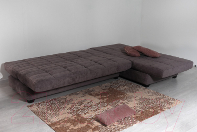 Диван угловой DiArt Соната 2 (велюр Romance Vision)