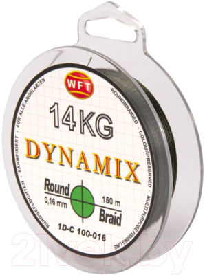 Леска плетеная WFT Kg Round Dynamix / 1D-C-100-016 - фото