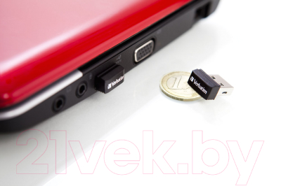 Usb flash накопитель Verbatim Store 'N' Stay Nano 32Gb / 98130