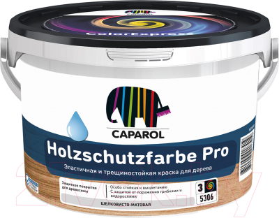Краска Caparol Holzschutzfarbe Pro База 3 - фото
