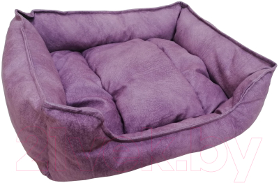 Лежанка для животных Happy Friends Пухлик комфорт / stm 598 (фиолетовый) - фото