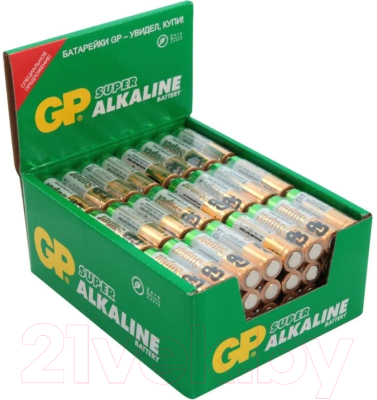 Батарейка GP Batteries Super LR6 96BOX / 384 - фото