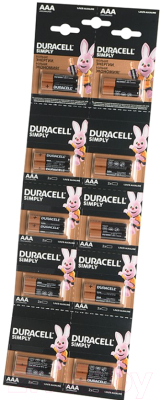 Комплект батареек Duracell LR03 2x10 BL20 20/240 - фото