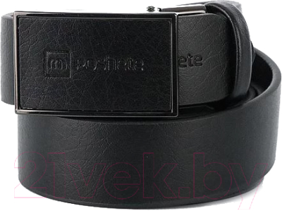 Ремень мужской Poshete 512-40-353-M-BLK - фото