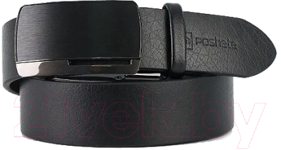 Ремень мужской Poshete 512-D367173-M-BLK - фото