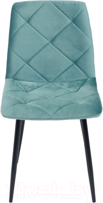 Стул AksHome Gill (бутылочный велюр/черный)