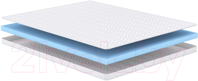 Наматрасник ортопедический Сонум Flat Middle 120x200 - фото