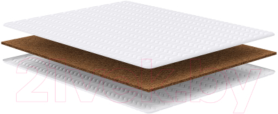 Наматрасник ортопедический Сонум Flat Hard 140x200 - фото