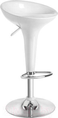 Стул барный Mio Tesoro Лия BS-101 (белый/хром) - фото