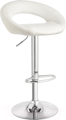 Стул барный Mio Tesoro Феликс BS-023 (белый/хром) - фото