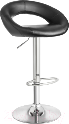 Стул барный Mio Tesoro Феликс BS-023 (черный/хром) - фото