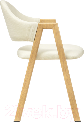 Стул Mio Tesoro Луна DC-048A (белый/дерево)