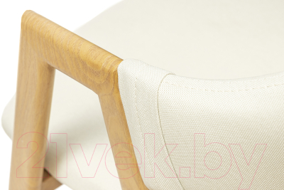 Стул Mio Tesoro Луна DC-048A (белый/дерево)