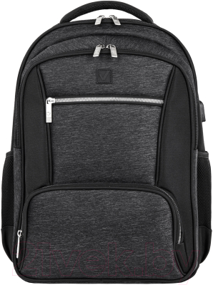 Рюкзак Brauberg Urban / 270751 (серый/черный) - фото
