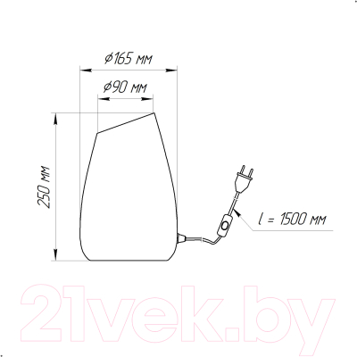 Прикроватная лампа Элетех Либра 200 ННБ 63-60-007 / 1005301177